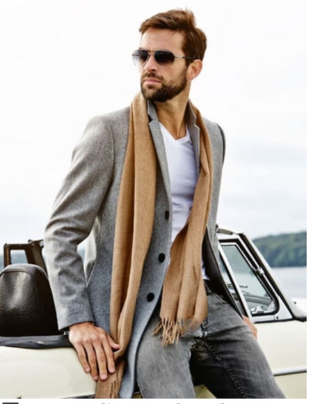 NWT Brooks Brothers Camel Tan 100% Cashmere Luxury Scarf - Picture 1 of 9